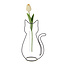 Balvi Vase cat silhouette | Vaasje