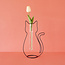 Balvi Vase cat silhouette | Vaasje