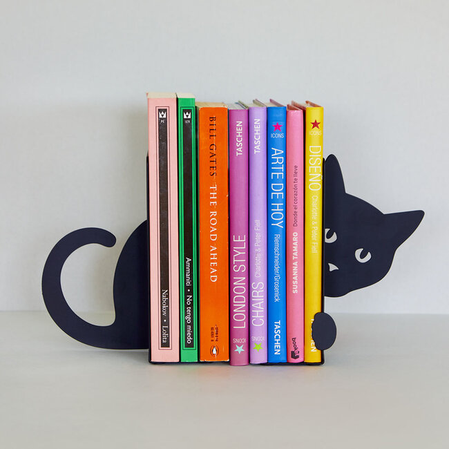 Balvi Bookend Hidden cat | Boekensteun