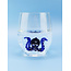 Waterglas met octopus