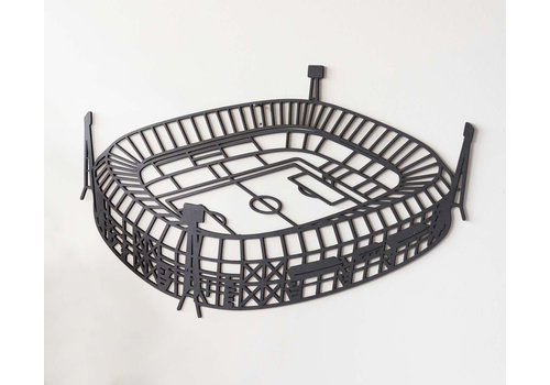 Cityshapes de Kuip Rotterdam 70cm zwart