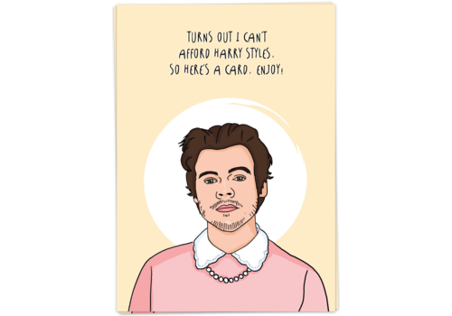 Kaart Blanche Can't afford Harry