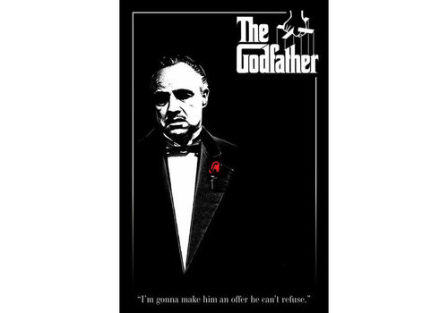 The Godfather - Red Rose | Poster