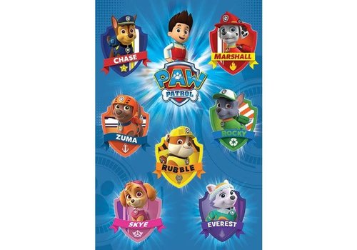 Paw patrol - Crests | Poster