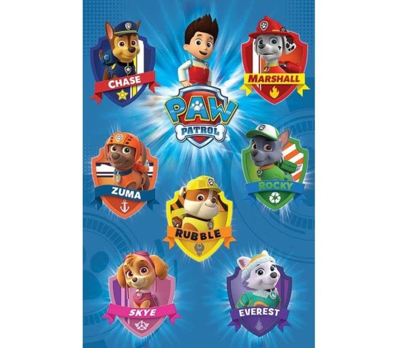 Paw patrol - Crests | Poster