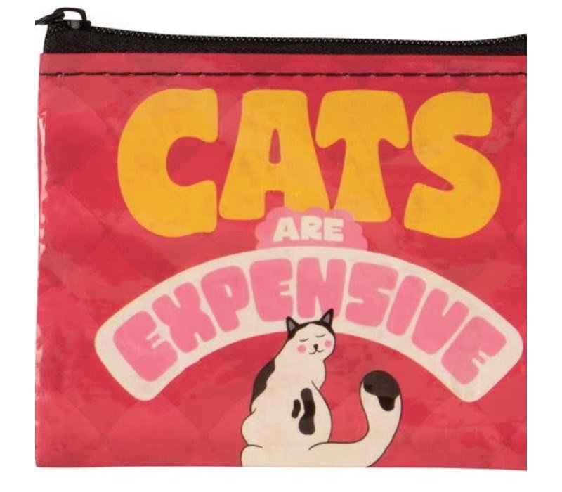 Coin Purse Cats Are Expensive Portemonnee