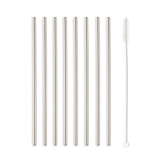 Kikkerland Stainless steel straws