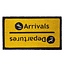 Deurmat Arrivals/Departure