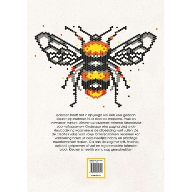 Kleuren op nummer - Extreme kleurpuzzels voor volwassenen
