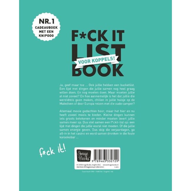 F*ck it list book voor koppels
