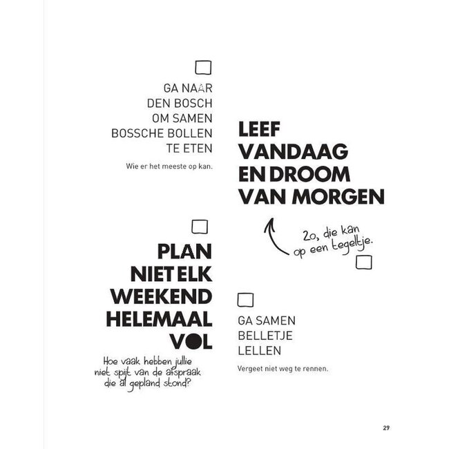 F*ck it list book voor koppels