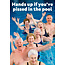 Hands up in the pool