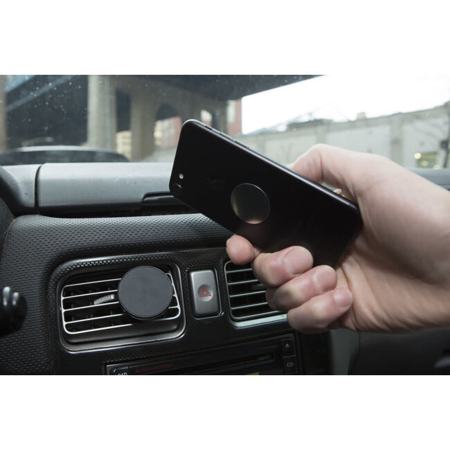 Kikkerland Magnetische telefoonhouder voor ventilatieroosters