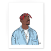 Slay all day Poster Tupac - A3
