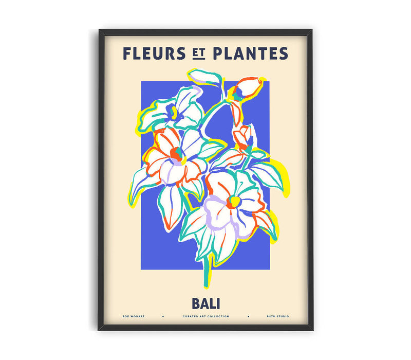 Zoe - Fleurs et Plantes - Bali | 30x40cm