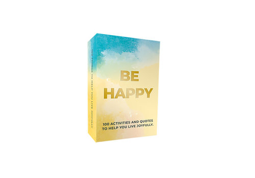 Gift Republic Be Happy Cards | 100 activiteiten en quotes
