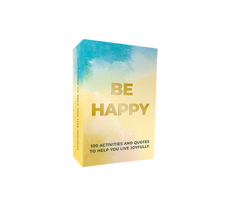 Be Happy Cards | 100 activiteiten en quotes
