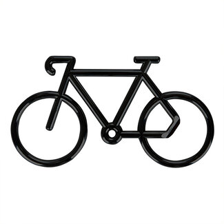 Balvi Bottle opener black bike | Flesopener