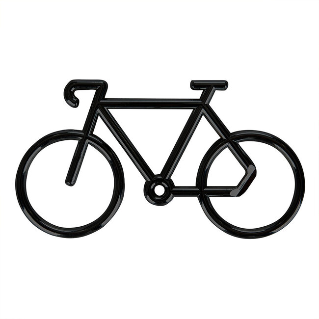 Balvi Bottle opener black bike | Flesopener