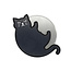 Kikkerland Cat lovers Pizza mes