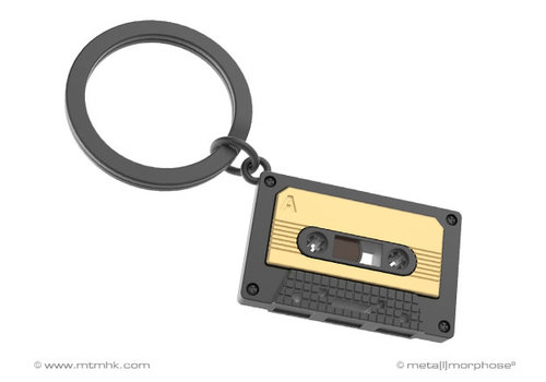 Sleutelhanger Cassette bandje