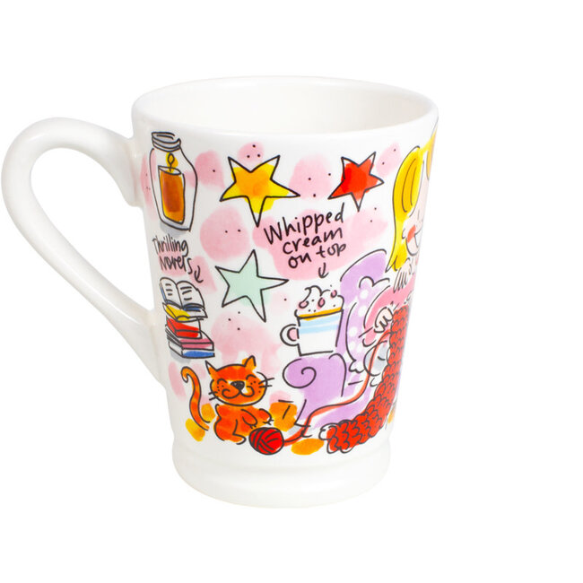 BLOND AMSTERDAM Hot Chocolate Season - Roze | XL Mok | Mazagran