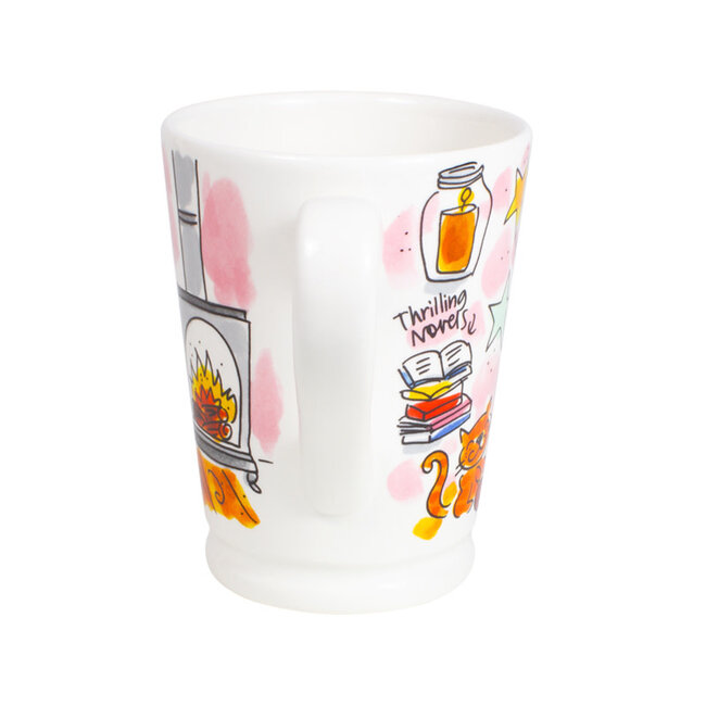 BLOND AMSTERDAM Hot Chocolate Season - Roze | XL Mok | Mazagran