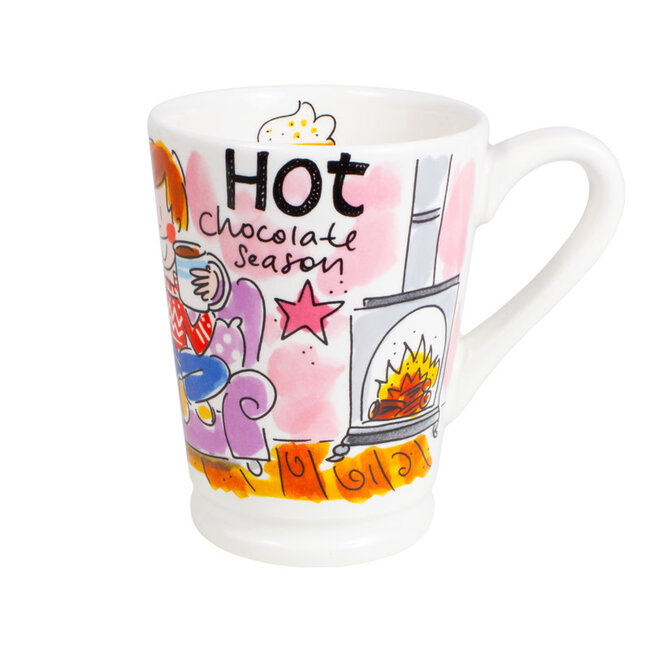 BLOND AMSTERDAM Hot Chocolate Season - Roze | XL Mok | Mazagran