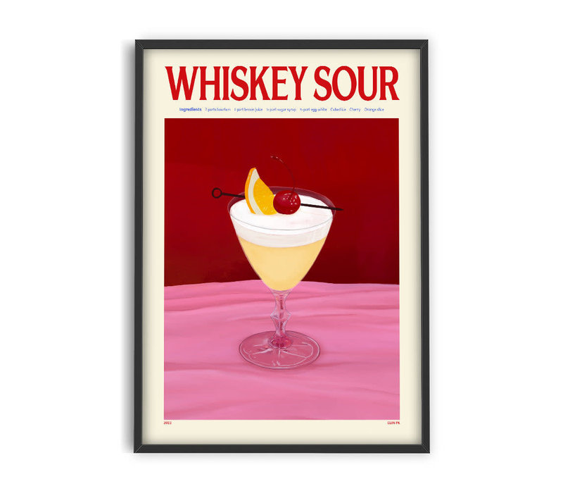 Elin PK - Whiskey Sour | 30x40cm