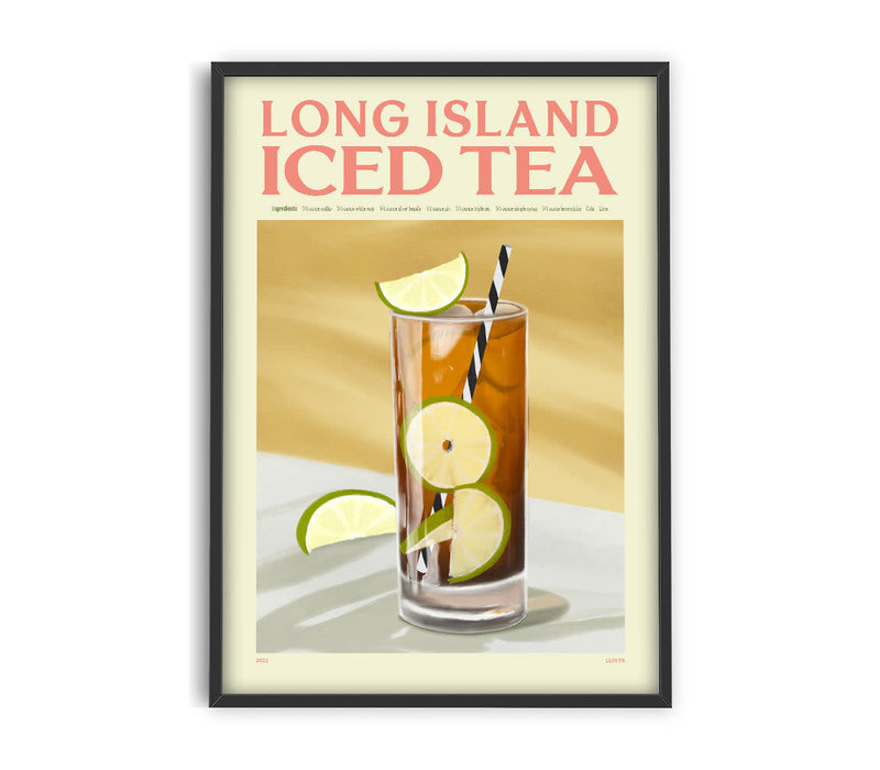 Elin PK - Long Island Iced Tea | 30x40cm