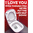 I love you even though...
