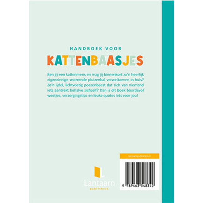 De Lantaarn Handboek voor Kattenbaasjes - Tips, Trucjes en Weetjes