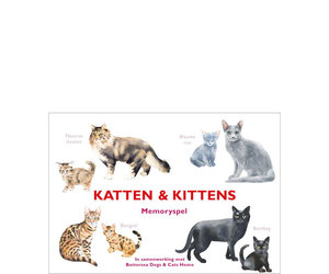 Reorganiseren bestellen Stijg Katten en Kittens - Memory spel | Cadeautip | KKEC Webshop - KKEC