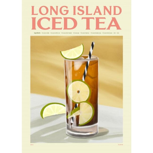 PSTR Studio Elin PK - Long Island Iced Tea | 30x40cm