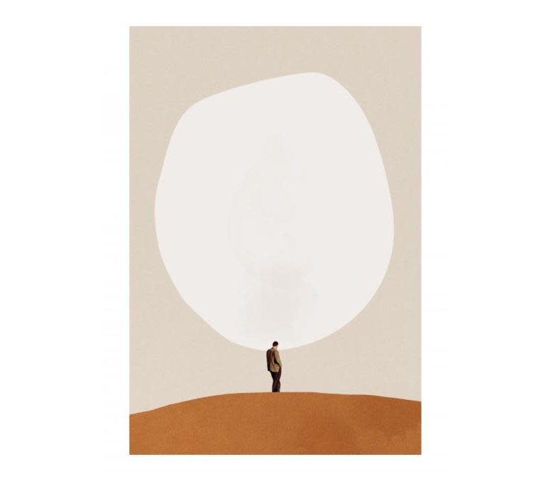 Maarten Léon | Overthinking | Poster | Art Print | 30x40cm