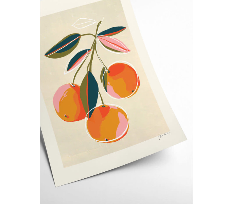 Zoe - Oranges | 30x40 cm