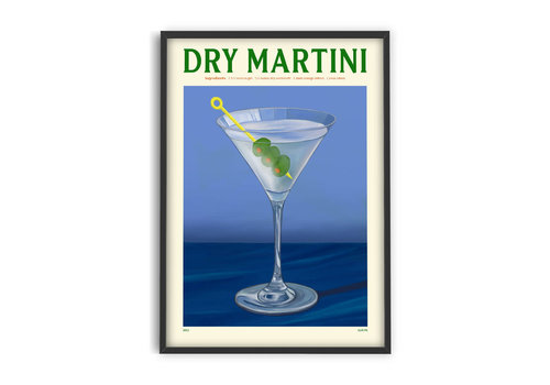 KKEC posters Elin PK - Dry Martini | 30x40 cm