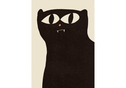 KKEC posters Enikő Eged - Black Cat | Poster 30x40cm