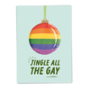 Kaart Blanche Xmas Jingle all the gay