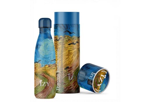 Izy bottles Thermosfles van Gogh Wheatfield