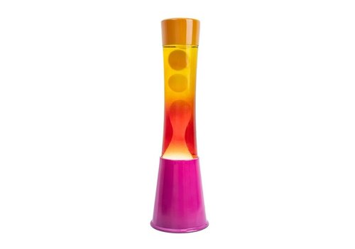 Lava lamp ''tower'' pink and orange gradient