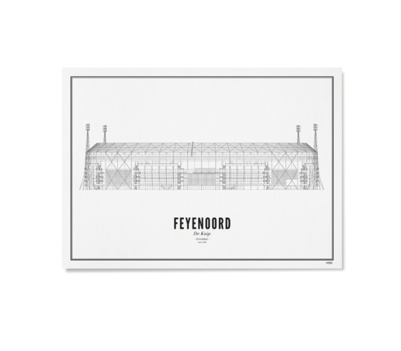 Poster A4 - Stadion Feyenoord