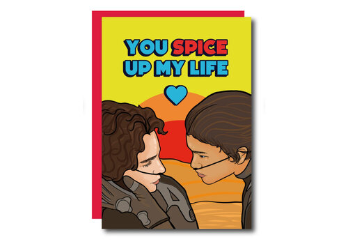 Studio Soph You spice up my life card - Dune