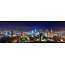The view of Rotterdam skyline