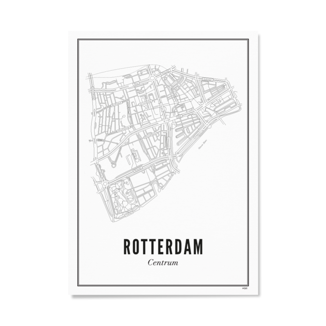 Wijck Rotterdam Centrum | Ansichtkaart