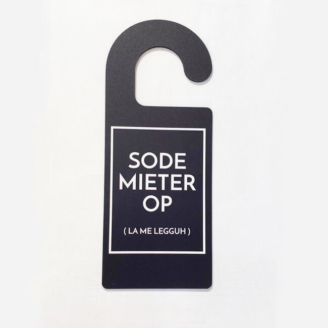 Deurhanger Sodemieter op
