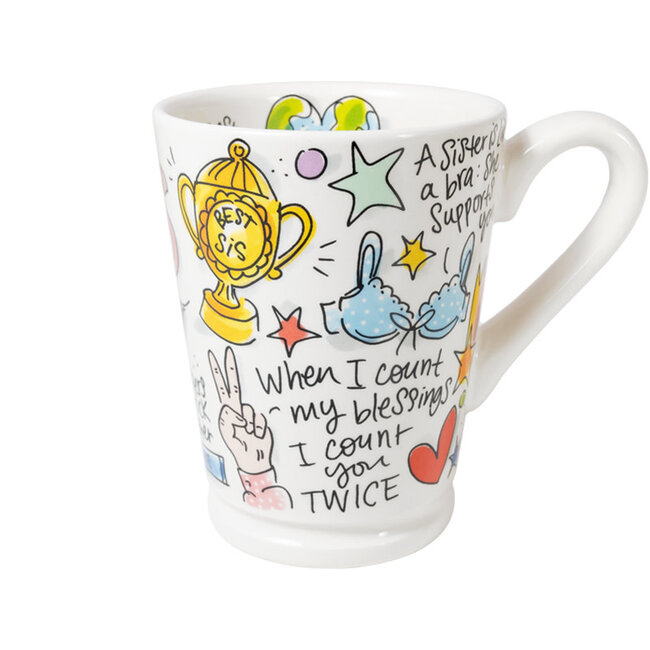 BLOND AMSTERDAM Sister | Mazagran | XL Beker | Koffie- en Theemok