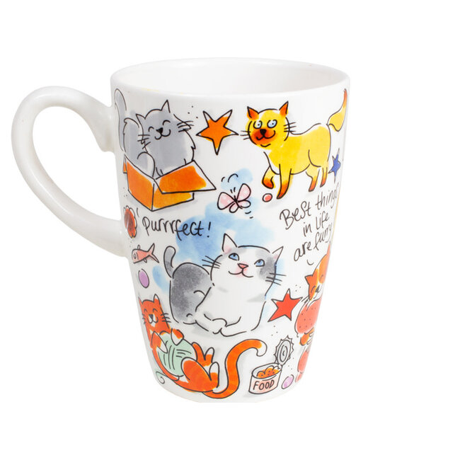 BLOND AMSTERDAM 'Cat Lover' | XL Beker | Koffie- en Theemok