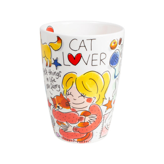 BLOND AMSTERDAM 'Cat Lover' | XL Beker | Koffie- en Theemok