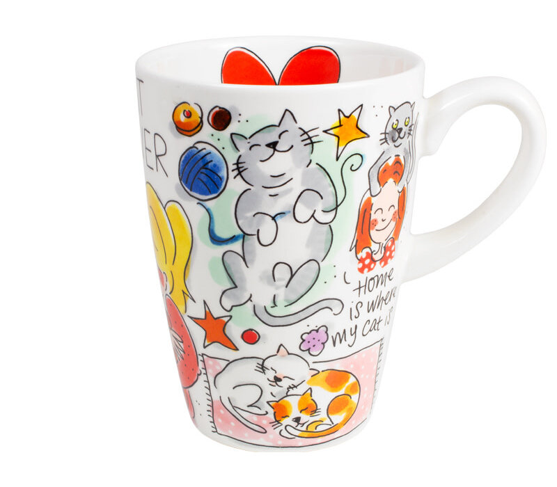 'Cat Lover' | XL Beker | Koffie- en Theemok